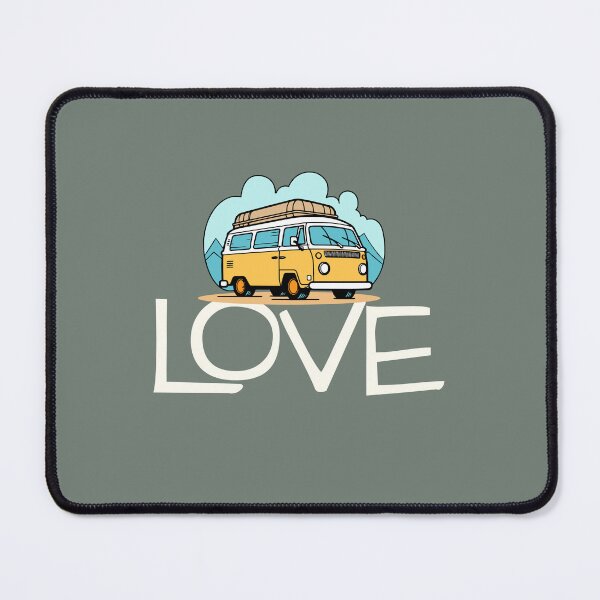 Item preview, Simply Love Wanderlust Camper Van – Retro Road Trip Design designed and sold by Teacuppupdesign.