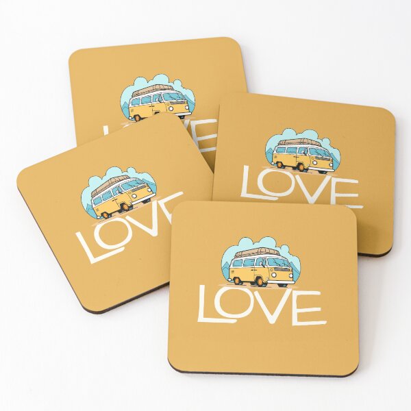 Item preview, Simply Love Wanderlust Camper Van – Retro Road Trip Design designed and sold by Teacuppupdesign.