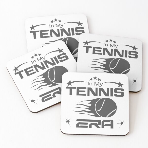 Item preview, In My Tennis Era - Retro Sporty Flaming Ball Graphic designed and sold by Abaseen.