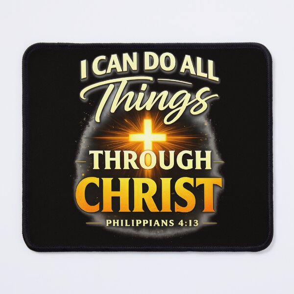 Item preview, I Can Do All Things Through Christ — Philippians 4:13 designed and sold by AbidingCreatives.