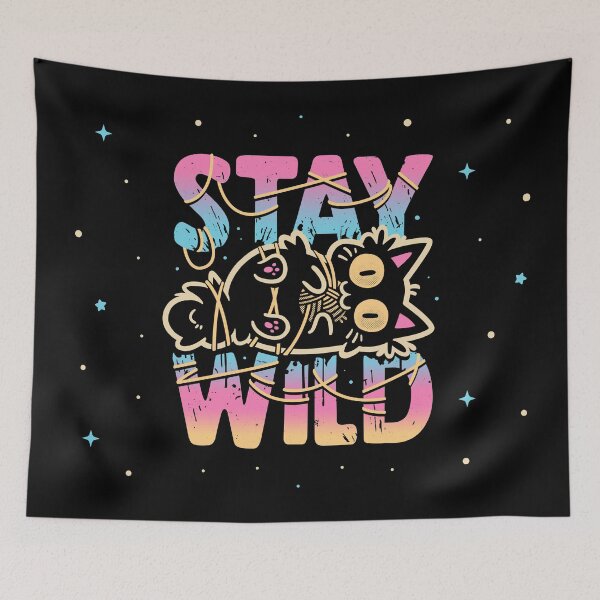 Item preview, Wrapped in Chaos – Stay Wild designed and sold by Snouleaf.