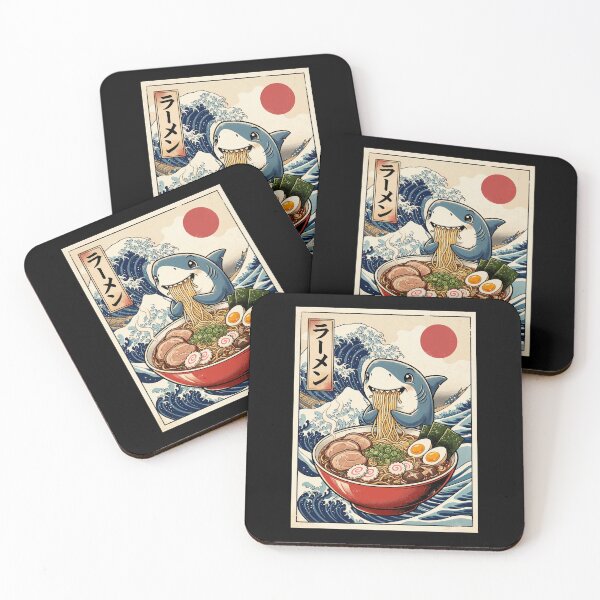 Item preview, Vintage Shark Ramen Japanese Kawaii Anime Animal Lover designed and sold by TerryConnells.