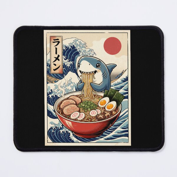 Item preview, Vintage Shark Ramen Japanese Kawaii Anime Animal Lover designed and sold by TerryConnells.