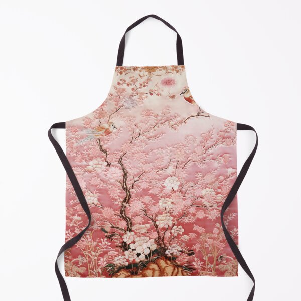 Item preview, Silk Floral Birds Pink Rose Gentle Chinese Carpet designed and sold by GrinGalore.