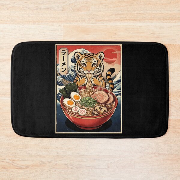 Item preview, Vintage Tiger Ramen Japanese Kawaii Anime Animal Lover designed and sold by TerryConnells.
