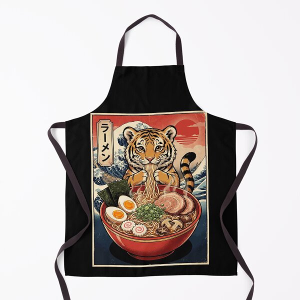 Item preview, Vintage Tiger Ramen Japanese Kawaii Anime Animal Lover designed and sold by TerryConnells.