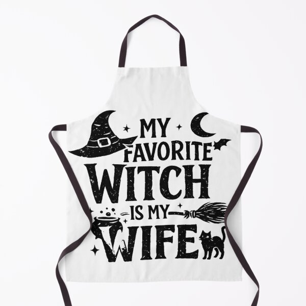 Aperçu de l'œuvre Halloween de Black Witty Wife - Ma sorcière préférée, c'est ma femme créée et vendue par myforestfog.