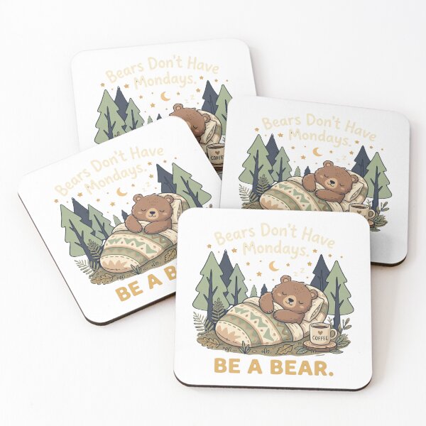 Item preview, Bears Don't Have Mondays Be A Bear T-Shirt | Funny Bear Lazy Camping Tee | Anti-Monday Gift designed and sold by Egyptian king ⭐⭐⭐⭐⭐.