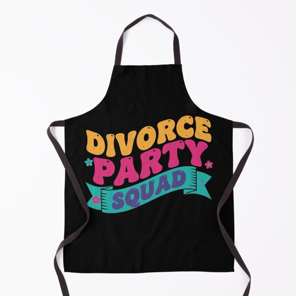 Item preview, Divorce Party Squad freshly divorced divorce humor designed and sold by LuminOrb.