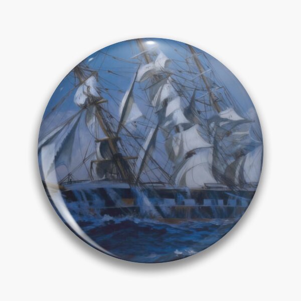 Item preview, Wavertree sailing under a full moon designed and sold by Mackenzie Moulton International Artist .