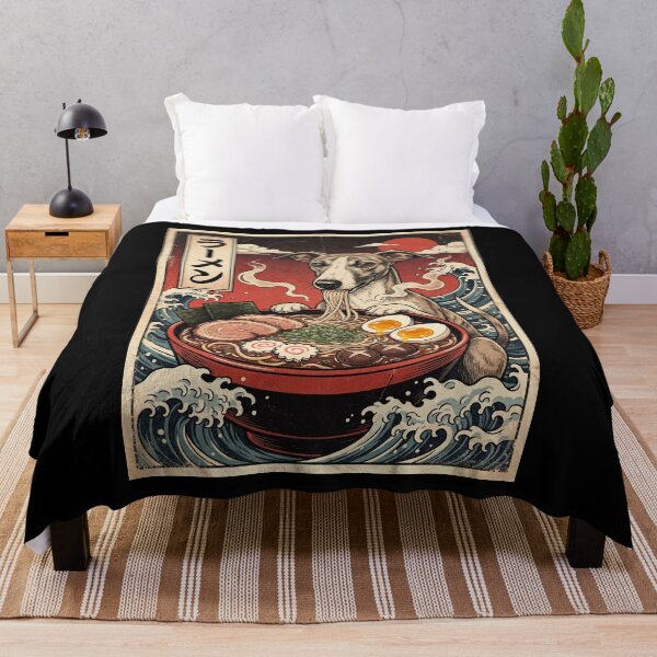 Item preview, Vintage Whippet Ramen Japanese Kawaii Anime Dog Lover designed and sold by TerryConnells.