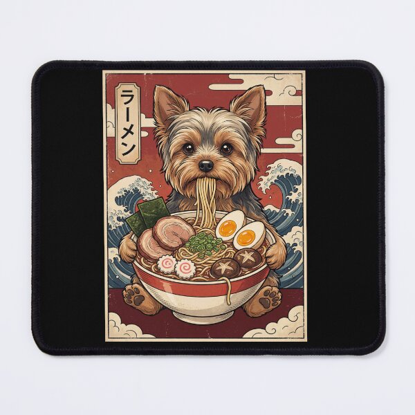 Item preview, Vintage Yorkshire Terrier Ramen Japanese Kawaii Anime Dog Lover designed and sold by TerryConnells.