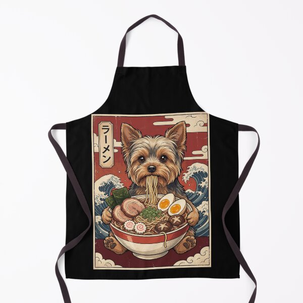Item preview, Vintage Yorkshire Terrier Ramen Japanese Kawaii Anime Dog Lover designed and sold by TerryConnells.
