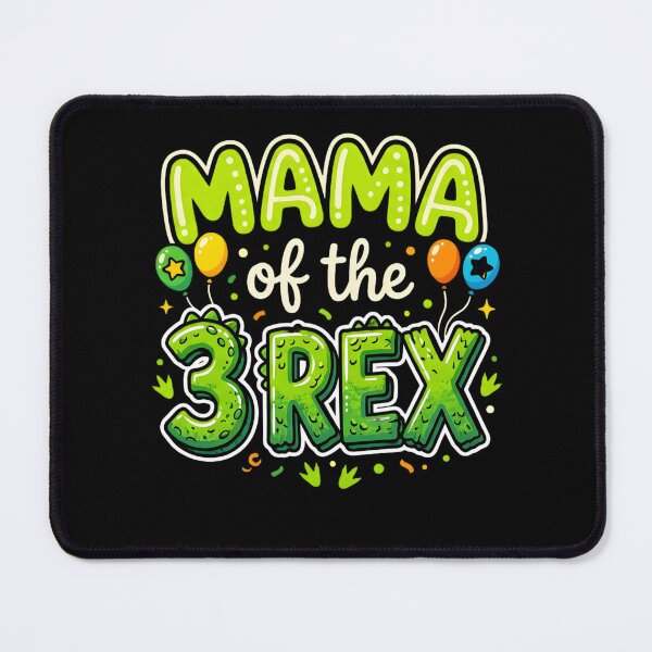 Item preview, Mama of The Three Rex Birthday Dinosaur Family designed and sold by THREE LITTLE BEANS.