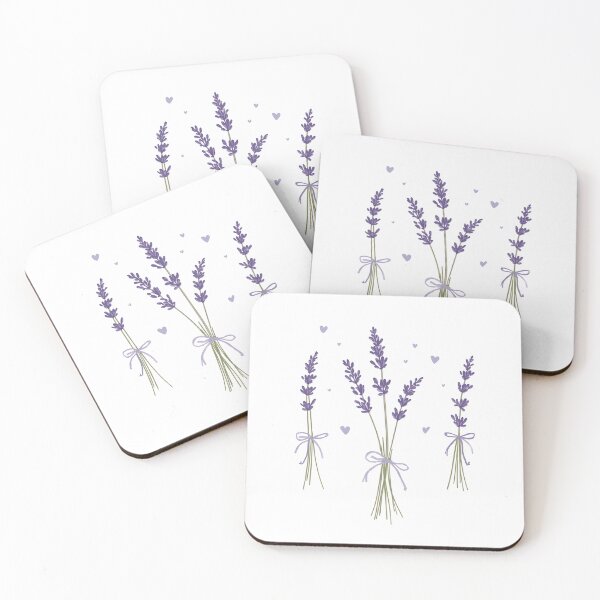 Item preview,  Watercolor bouquets of lavender designed and sold by uunaa.