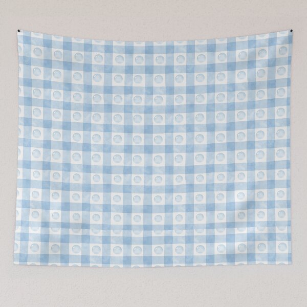 Item preview, Watercolor Bubble Gingham Pattern designed and sold by Zaya_art.