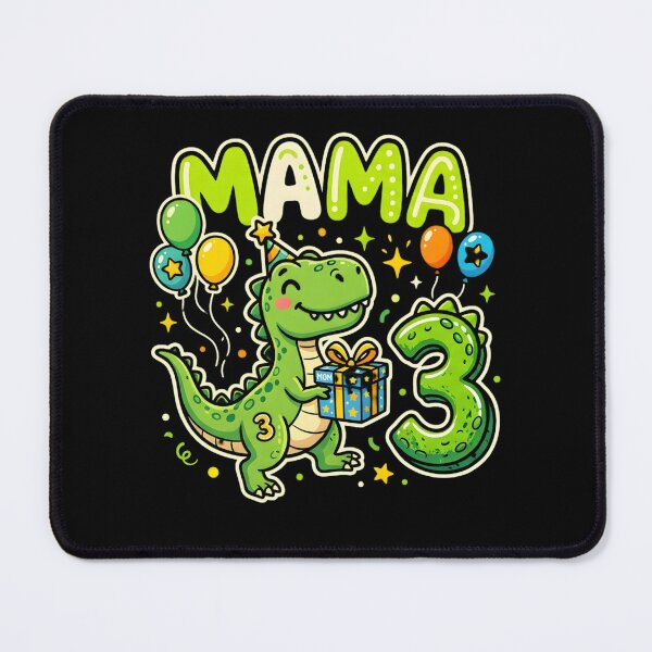 Item preview, Mama of The Three Rex Birthday Dinosaur Family designed and sold by THREE LITTLE BEANS.
