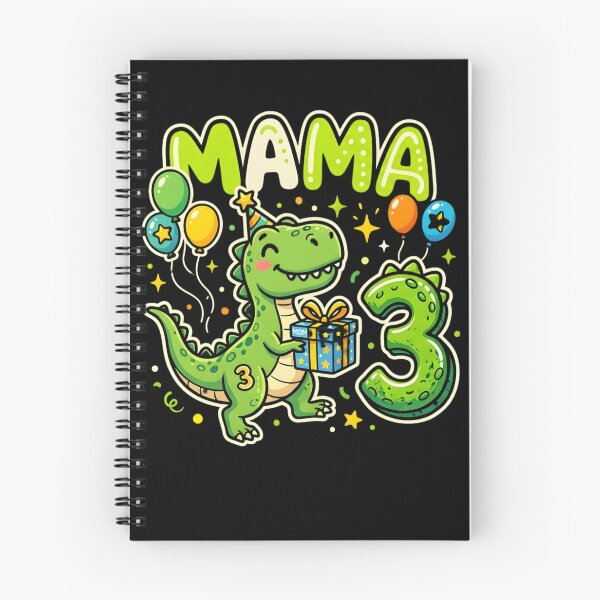 Item preview, Mama of The Three Rex Birthday Dinosaur Family designed and sold by THREE LITTLE BEANS.