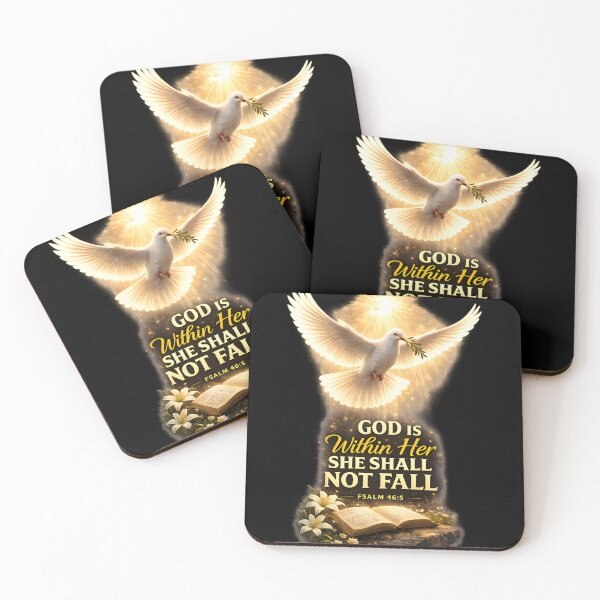 Item preview,  God Is Within Her She Shall Not Fall — Psalm 46:5 designed and sold by AbidingCreatives.
