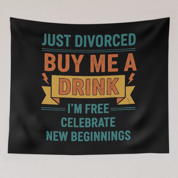 Item preview, Divorce Party Newly Divorced Single Lifestyle designed and sold by LuminOrb.