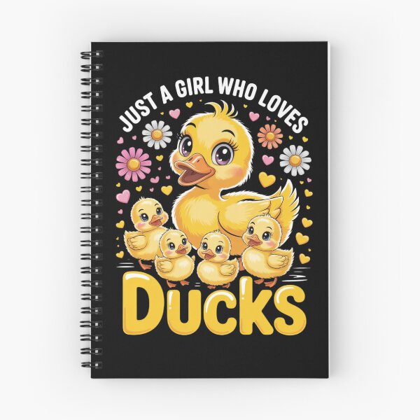 Item preview, Cute Duck Lover Just A Girl Who Loves Ducks T-Shirt, Funny Duck Shirt, Duck Fan shirt, Funny Duck Lover Gift, Funny Animal Lover  designed and sold by THREE LITTLE BEANS.