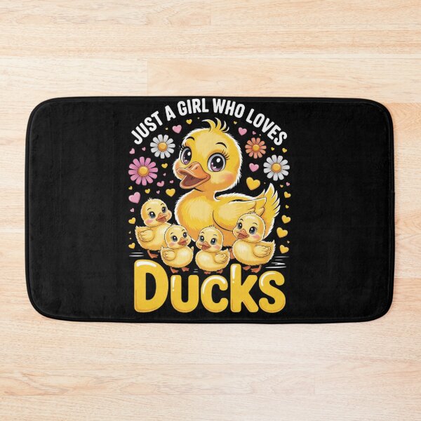Item preview, Cute Duck Lover Just A Girl Who Loves Ducks T-Shirt, Funny Duck Shirt, Duck Fan shirt, Funny Duck Lover Gift, Funny Animal Lover  designed and sold by THREE LITTLE BEANS.
