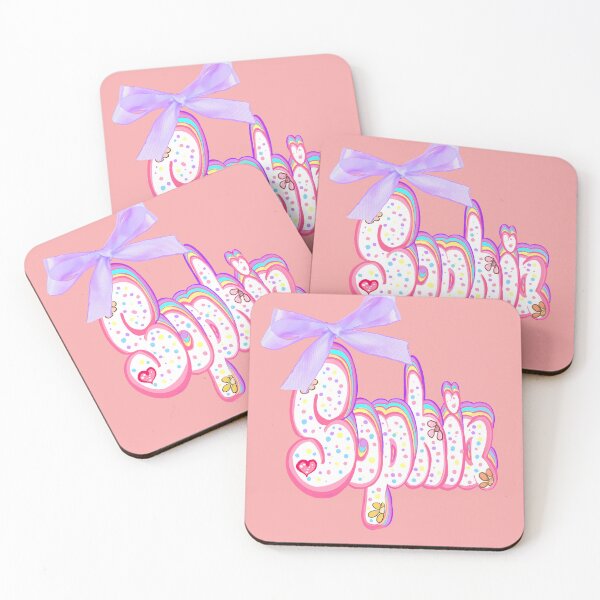 Item preview, Sophia Name - Kawaii Pastel flowers, sprinkles and purple bow. Top 10 best personaIized custom name gift ideas for girls and women named Sophia designed and sold by Artonmytee.
