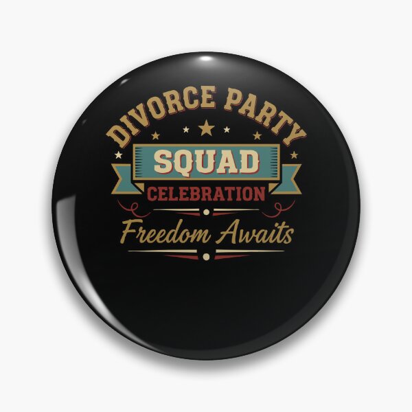 Item preview, Divorce Party Squad Freedom Awaits Finally designed and sold by LuminOrb.
