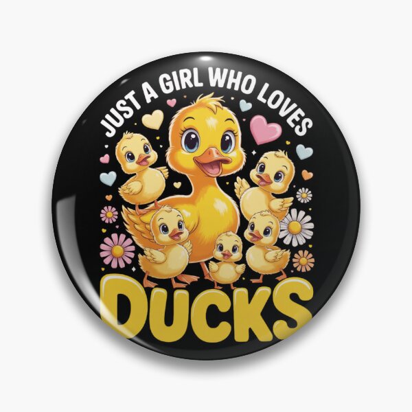 Item preview, Cute Duck Lover Just A Girl Who Loves Ducks T-Shirt, Funny Duck Shirt, Duck Fan shirt, Funny Duck Lover Gift, Funny Animal Lover  designed and sold by THREE LITTLE BEANS.