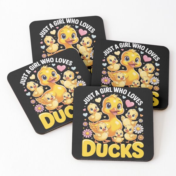 Item preview, Cute Duck Lover Just A Girl Who Loves Ducks T-Shirt, Funny Duck Shirt, Duck Fan shirt, Funny Duck Lover Gift, Funny Animal Lover  designed and sold by THREE LITTLE BEANS.