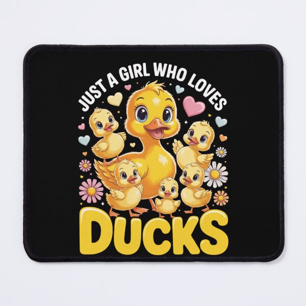 Item preview, Cute Duck Lover Just A Girl Who Loves Ducks T-Shirt, Funny Duck Shirt, Duck Fan shirt, Funny Duck Lover Gift, Funny Animal Lover designed and sold by THREE LITTLE BEANS.