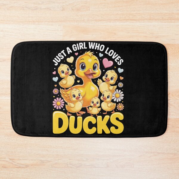 Item preview, Cute Duck Lover Just A Girl Who Loves Ducks T-Shirt, Funny Duck Shirt, Duck Fan shirt, Funny Duck Lover Gift, Funny Animal Lover  designed and sold by THREE LITTLE BEANS.
