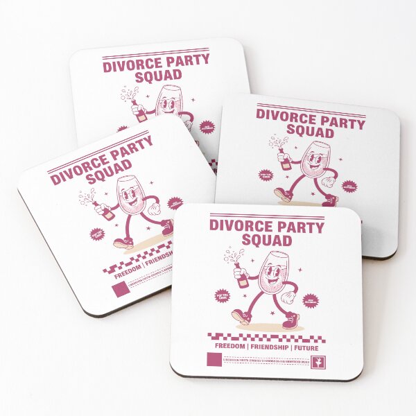 Item preview, Divorce Party Squad Newly Divorced Divorce Humor designed and sold by LuminOrb.