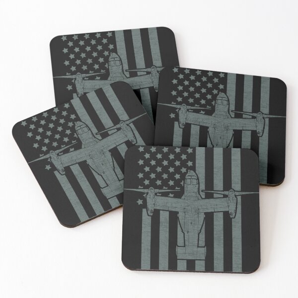 Item preview, Distressed Osprey American Flag Aviation Shirt designed and sold by Emberglowo.