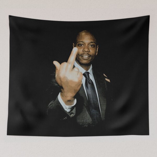 Item preview, Dave Chappelle Funny Middle Finger designed and sold by archiwyzardArt.
