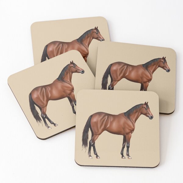 Item preview, Warmblood Bay Brown, standing designed and sold by HA-Design-Kunst.
