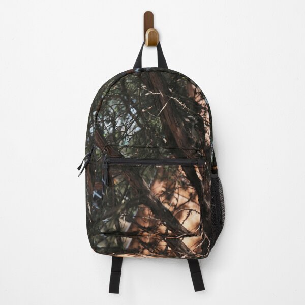 Item preview, Hidden Sparrow in Tangled Branches - Goblincore Nature Photo designed and sold by vikko-art.