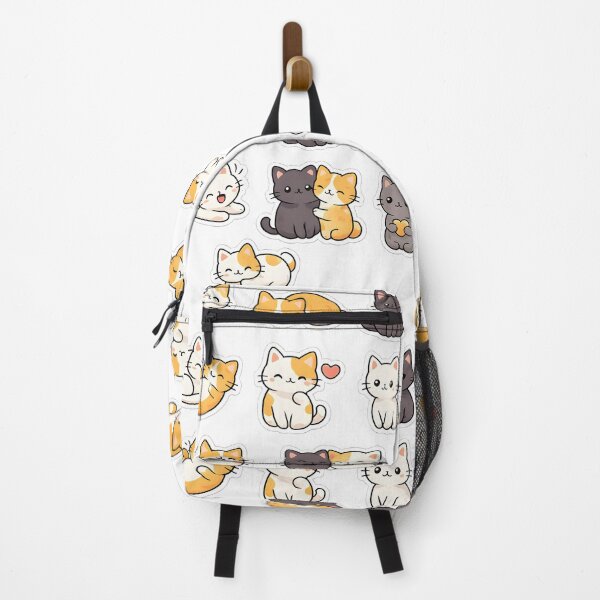 Item preview, Kawaii Cat Sticker Pack – Cute Sleeping & Loving Cats designed and sold by blankTeeShirt.