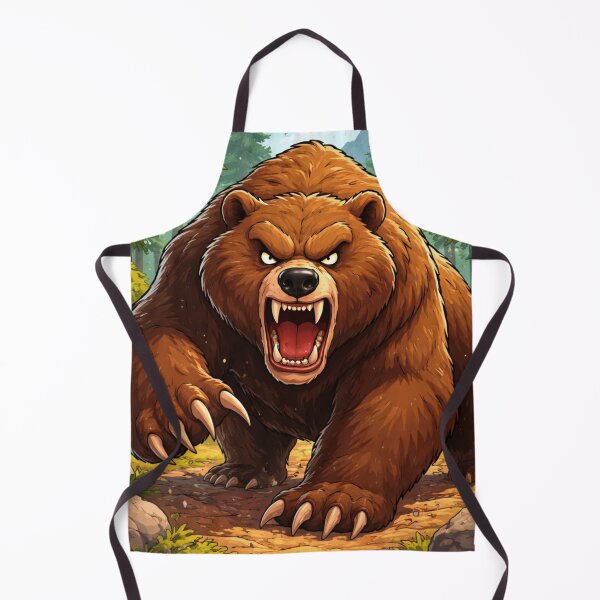 Item preview, Grizzly bear designed and sold by RiaBubble.
