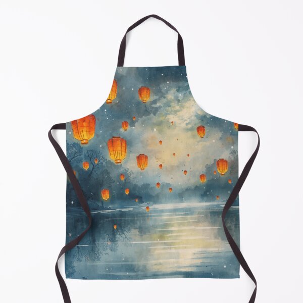 Item preview, Lanterns painting designed and sold by Heaven1111.