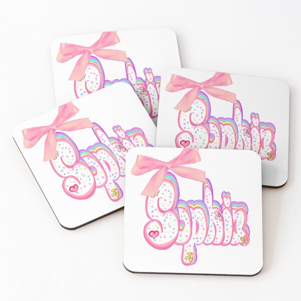 Item preview, Sophia Name - Kawaii Pastel flowers, sprinkles and pink bow. Top 10 best personaIized custom name gift ideas for girls and women named Sophia designed and sold by Artonmytee.