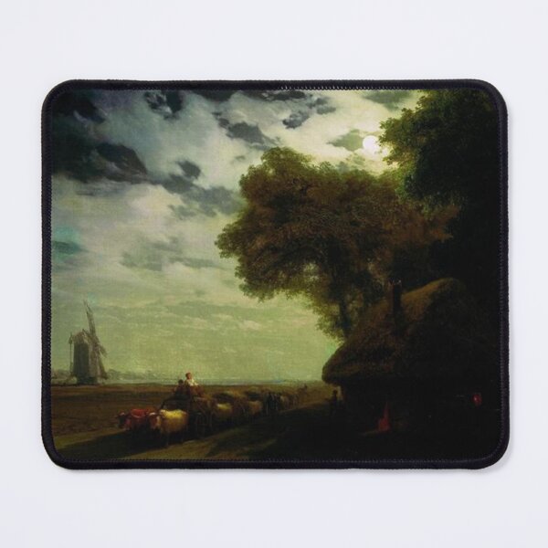 Item preview, Ukrainian landscape with chumaks in the moonlight designed and sold by SharonTheFirst.