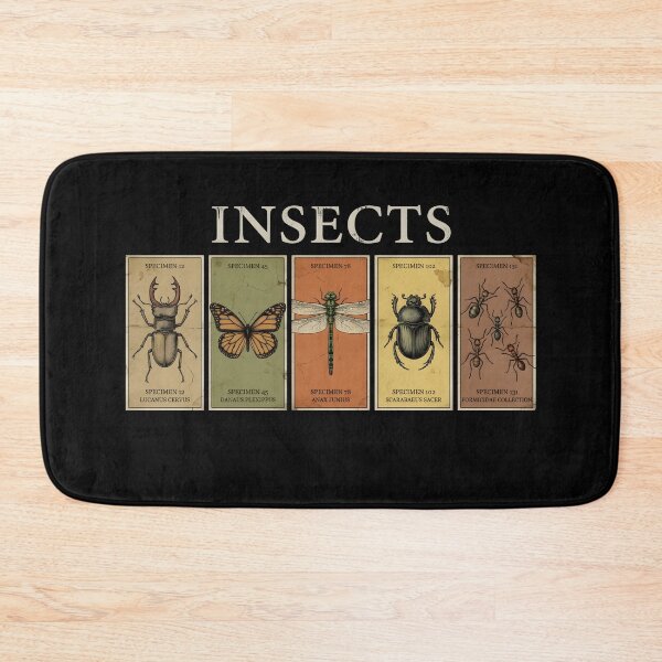 Item preview, Insects Periodic Table Elements Entomologist Retro Bugs designed and sold by THREE LITTLE BEANS.