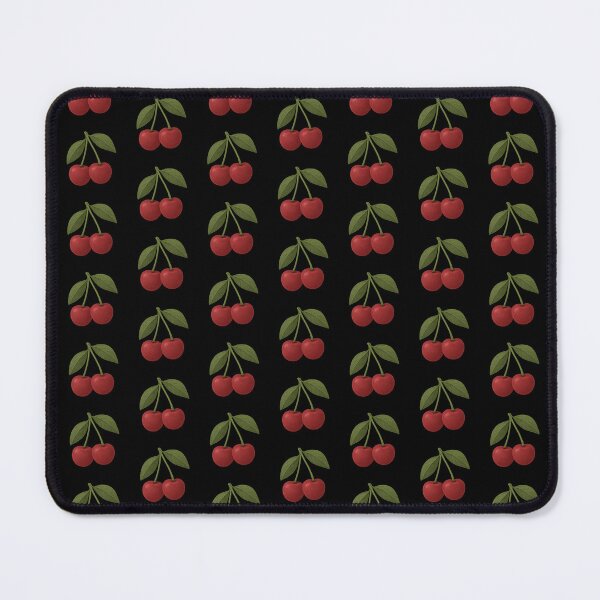 Item preview, Minimalist Red Cherries Illustration with Leaves designed and sold by myforestfog.
