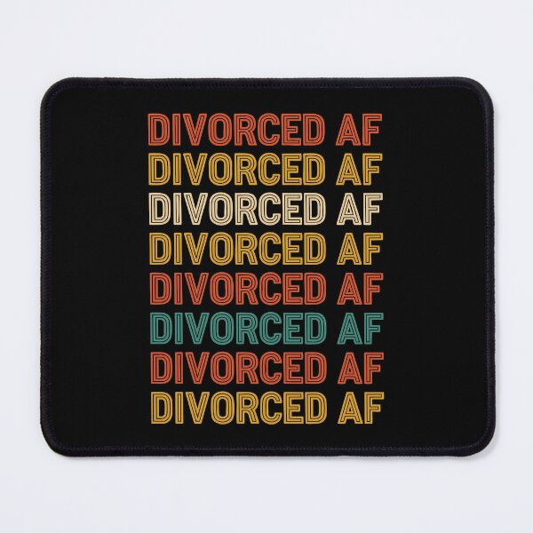 Item preview, Divorce Divorced AF Newly Divorced Divorce Party designed and sold by LuminOrb.