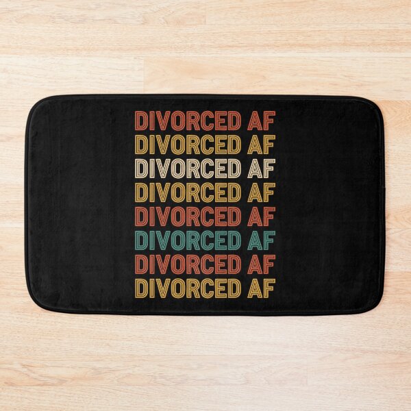 Item preview, Divorce Divorced AF Newly Divorced Divorce Party designed and sold by LuminOrb.