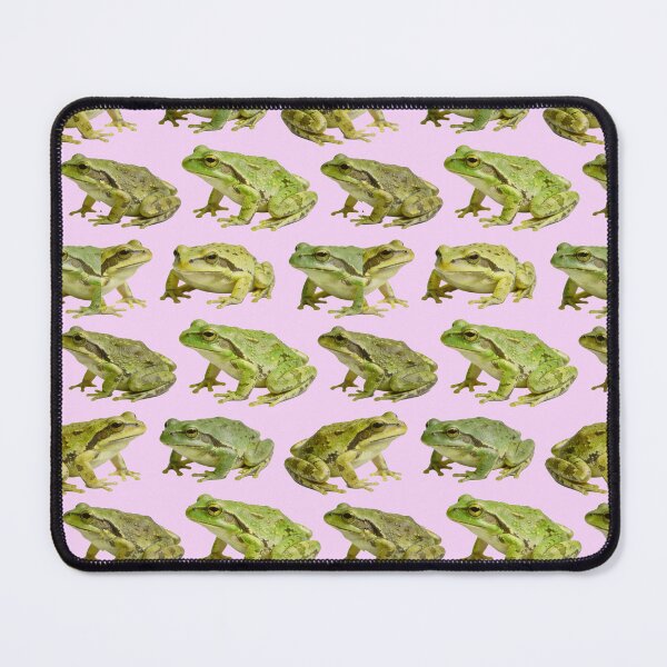 Item preview, large frogs boing boing on pink designed and sold by TerenceLacey.