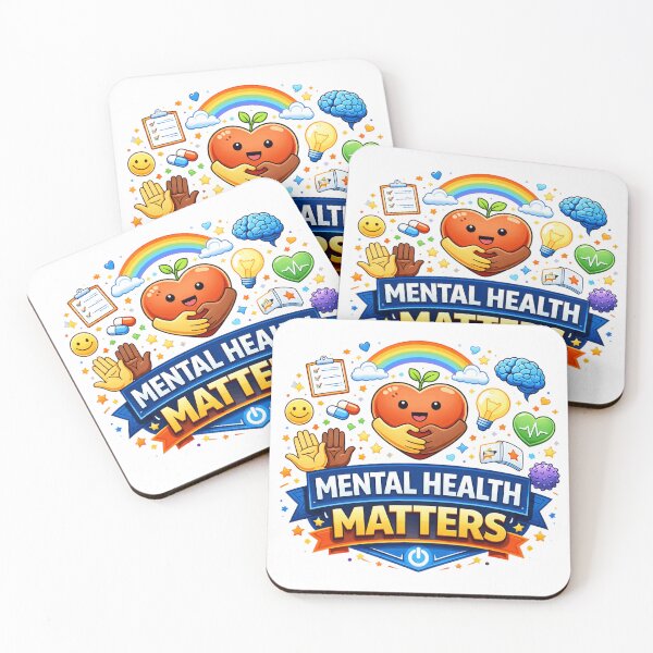 Item preview, Mental Health Matters Awareness Design designed and sold by the-dovlat.