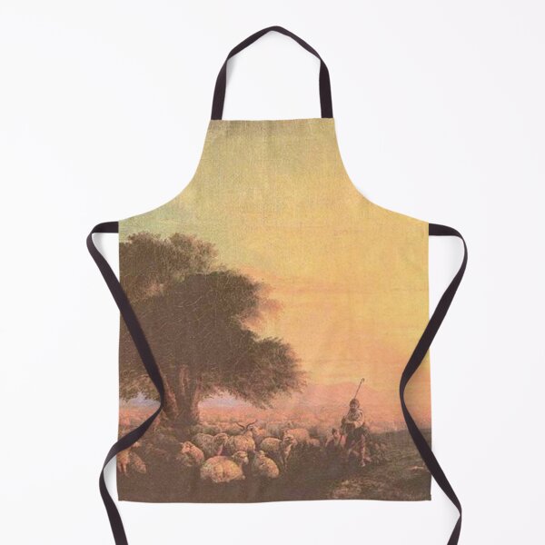 Item preview, Flock of sheep with herdsmen unset designed and sold by SharonTheFirst.