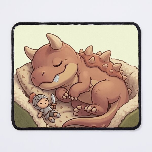 Item preview, Baby Tarrasque asleep designed and sold by The King's general goods.
